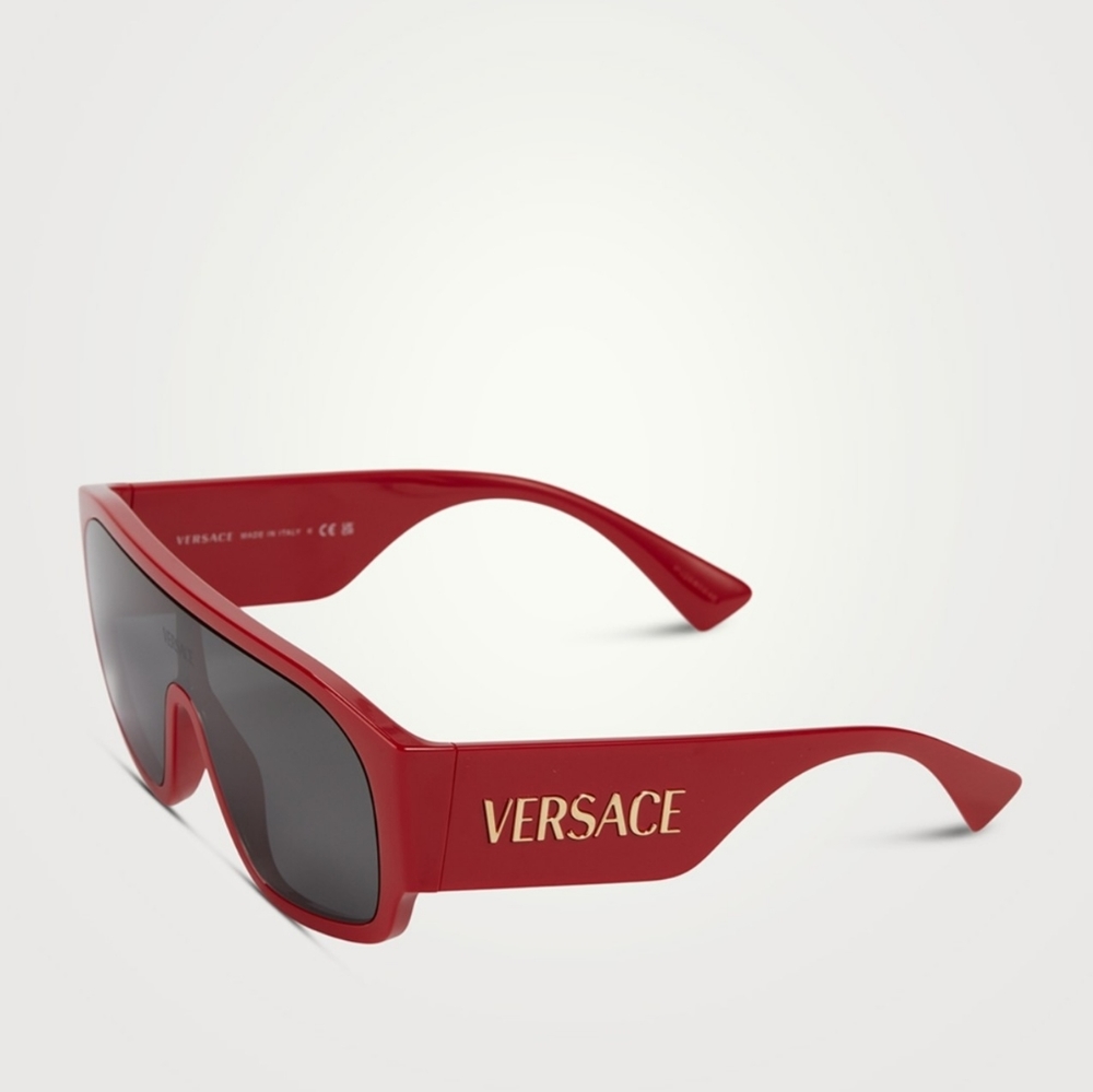 VERSACE Logo Aviator Sunglasses - UNISEX